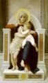 La Vierge LEnfant Jesus et Saint Jean Baptiste Realism William Adolphe Bouguereau
